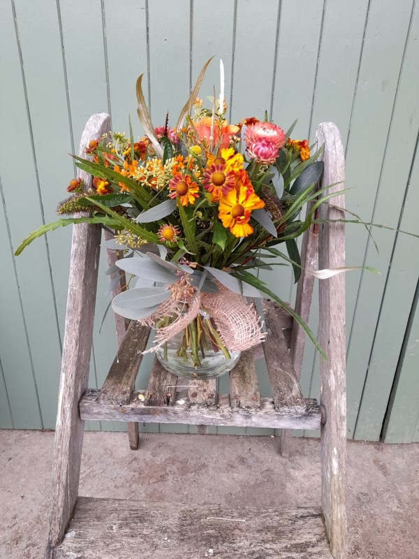 Warm Tones Vase