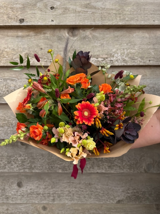 An Autumn Day Hand Tied