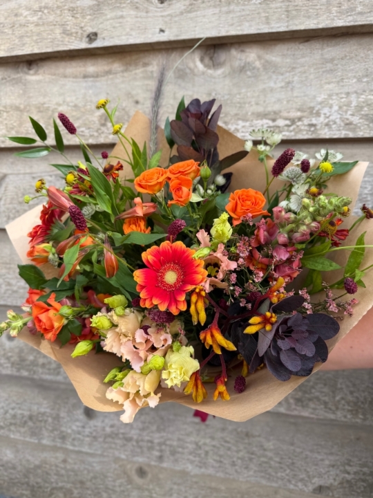 An Autumn Day Hand Tied